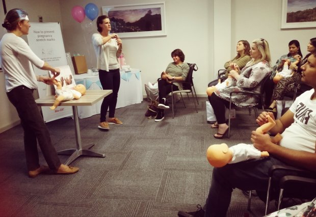 Liesl Hansen and Lisa Townsend share their learnings around baby massage techniques. 