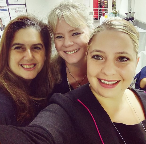 Emma Nummanoglu, Lindsay Donnachie and me 